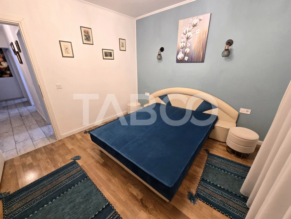 Apartament 2 camere de inchiriat mobilat modern pivnita Dioda Sibiu - 4