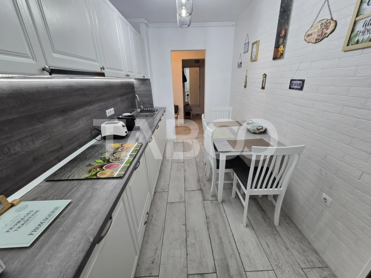 Apartament 2 camere de inchiriat mobilat modern pivnita Dioda Sibiu - 2