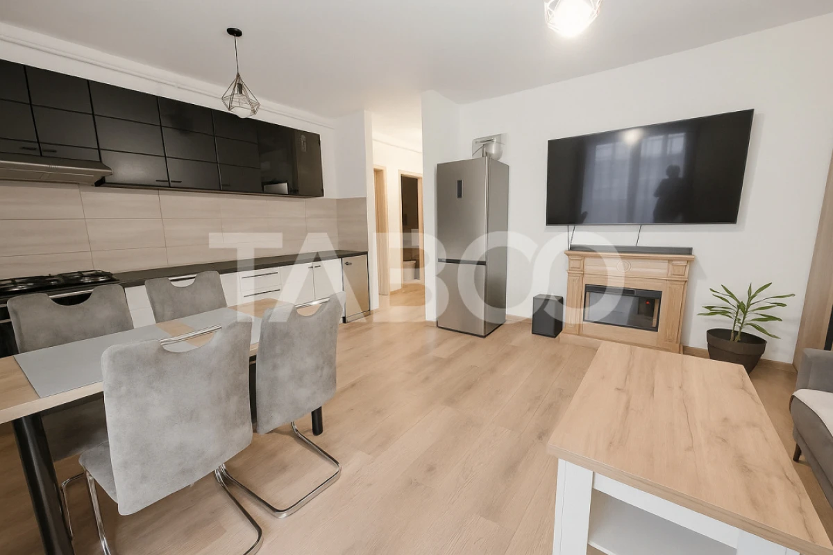 Super apartament la parter inalt -3 camere balcon si parcare proprie - 2