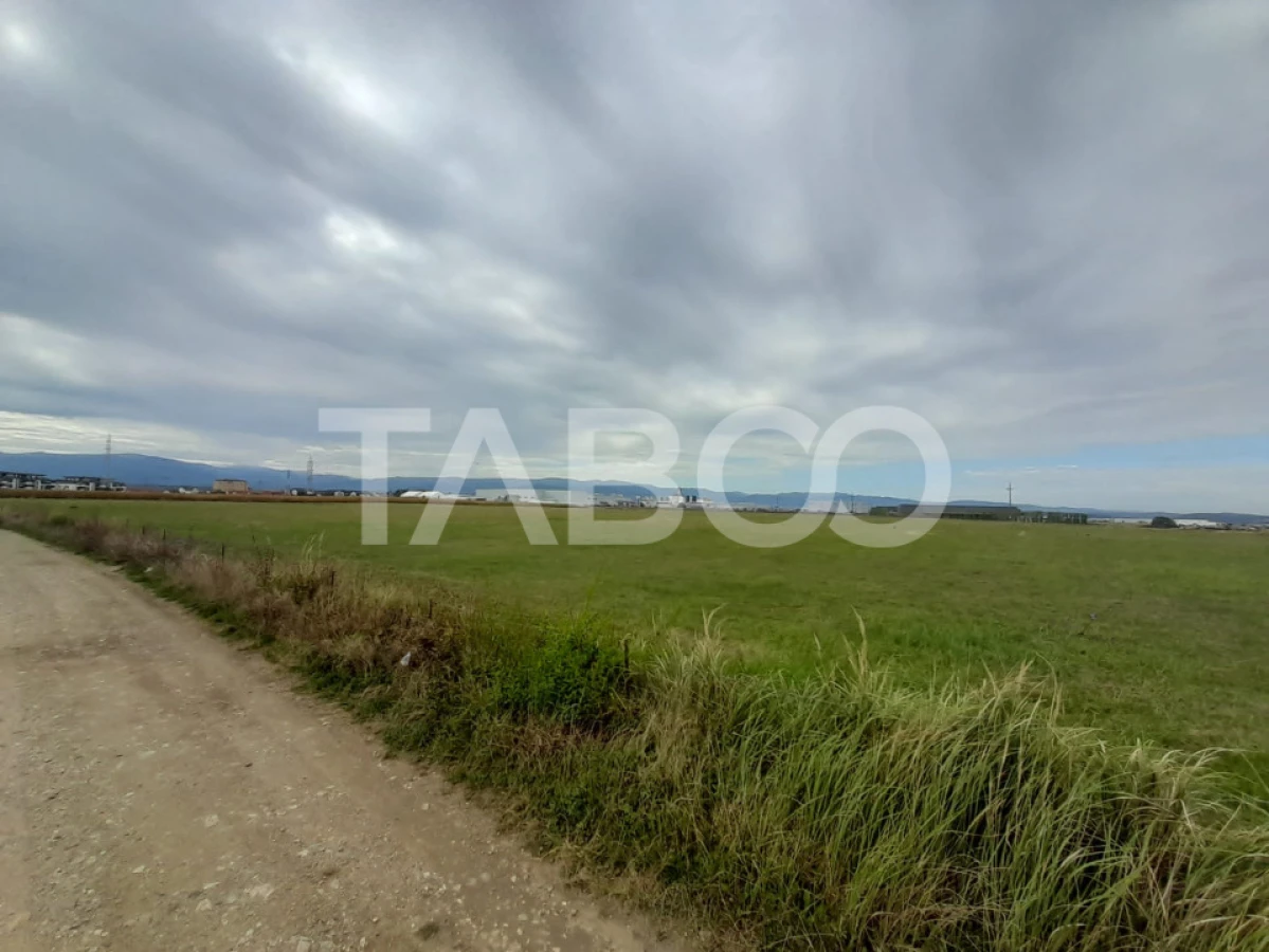 Teren intravilan 2 fronturi de 35 m fiecare 8.000 mp Turnisor Sibiu - 5