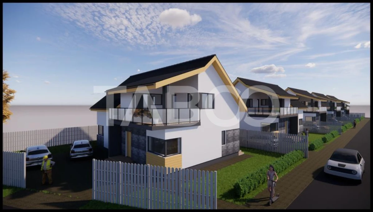 Casa de vanzare 147 mpu si 5 camere 434 mp teren Cristian Sibiu - 2