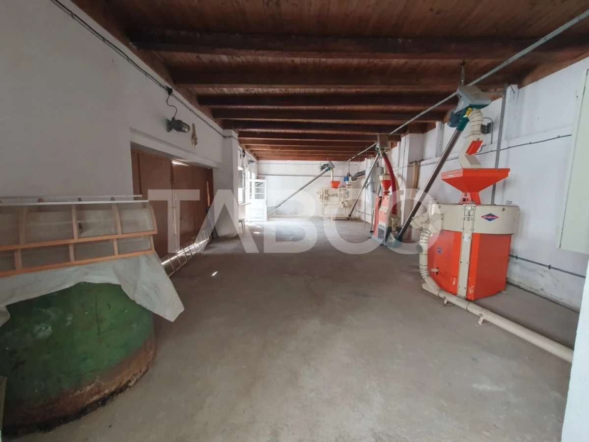 Moara + casa de locuit 375 mp utili 7350 mp teren intravilan - 8