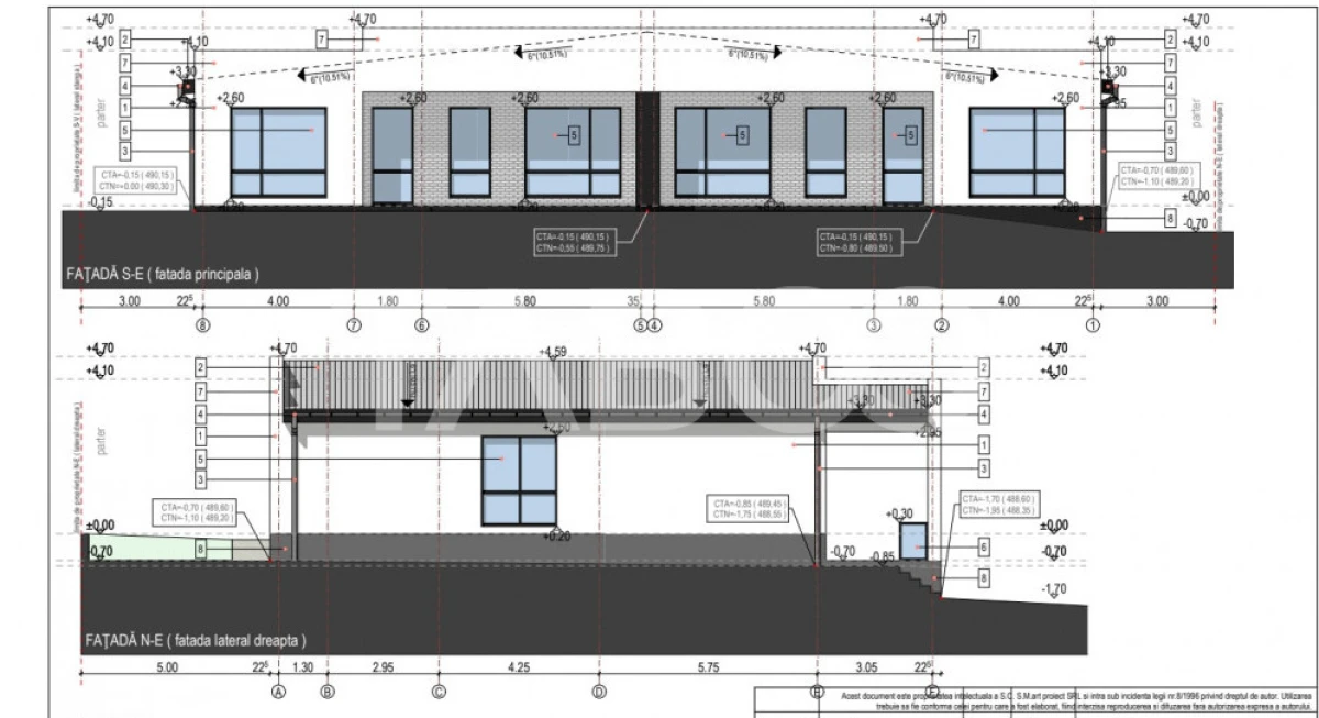 Teren intravilan 1200 mp PUZ aprobat utilitati langa parcela Cisnadie - 2
