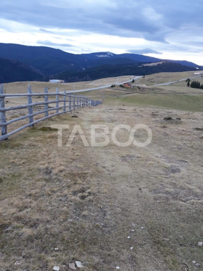 De vanzare teren extravilan 3854 mp acces auto Paltinis Sibiu - 3