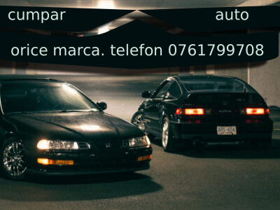 Cumpăr autoturisme orice marcă și în orice stare