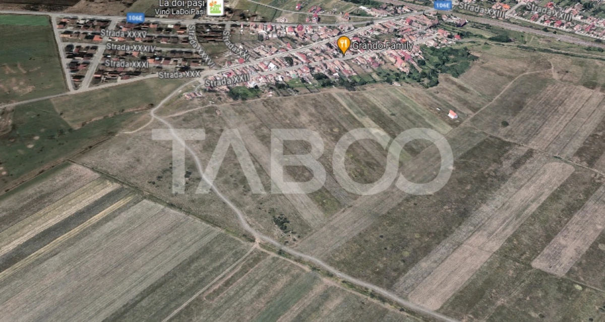 Teren pretabil investitie 3611 mp de vanzare in Cristian judetul Sibiu - 1