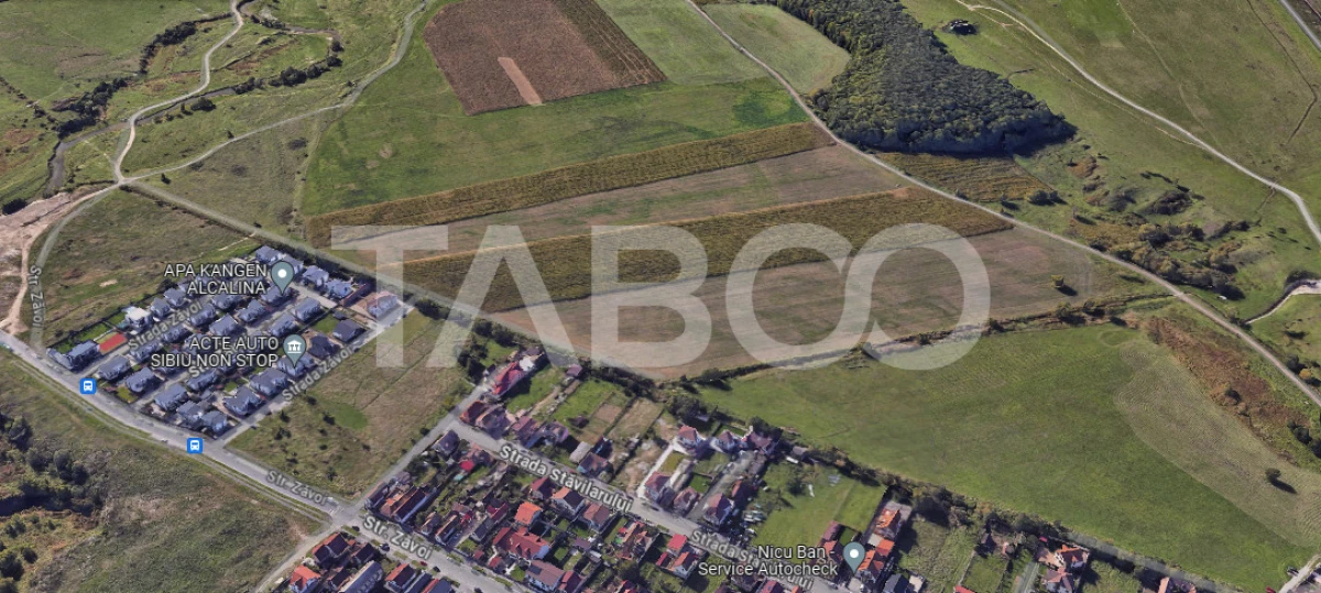 Teren extravilan 4200 mp in Sibiu zona Turnisor - 3