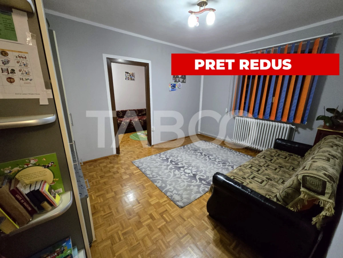 Apartament 2 camere de vanzare mobilat Mihai Viteazul Cedonia Sibiu - 1