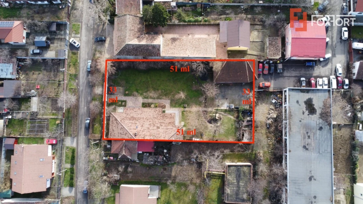 Teren 1702 mp cu casa si garaj / pretabil dezvoltare imobiliara - ID V4657 - 3