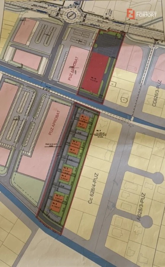 Teren 11800 mp cu front de 50 ml, Mosnita Noua langa Penny - ID V4786 - 2