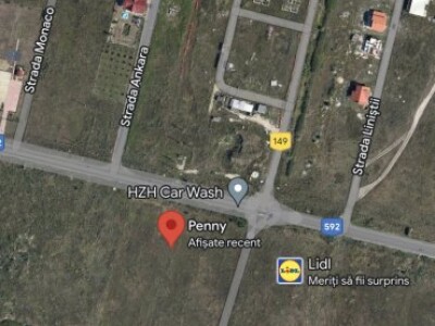 Teren 11800 mp cu front de 50 ml, Mosnita Noua langa Penny - ID V4786