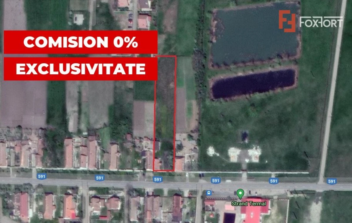 COMISION 0% Teren intravilan 2978 mp la sosea | Sanmihaiu German - ID V5613 - 5