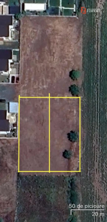 Teren de vanzare 721 mp Dumbravita - 1