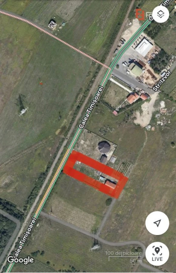 Teren Giarmata Vii 1500 mp cu front stradal de 30 ml pozitie fantastica - 2