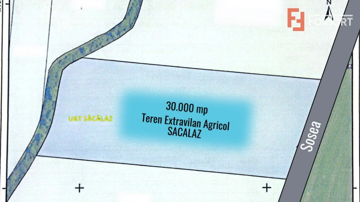 COMISION 0% Teren extravilan de vanzare in Sacalaz - 3
