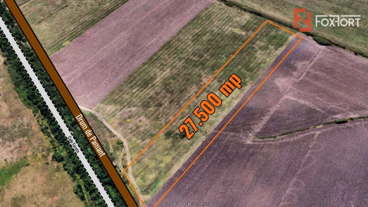 Teren extravilan 27.500 mp de vanzare in Timisoara-Zona Exterior Vest Mehala - 1