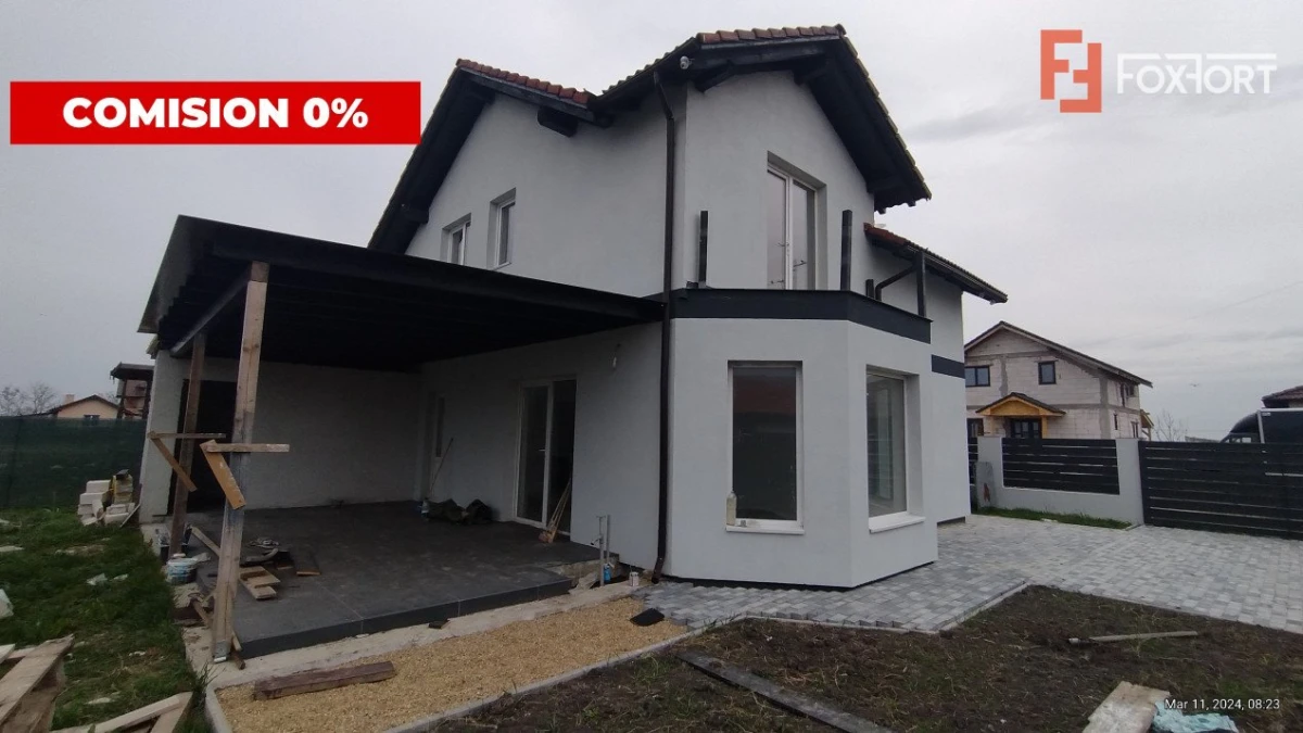 COMISION 0%-Casa individuala 5 camere, Sacalaz - Zona de Vest - 1