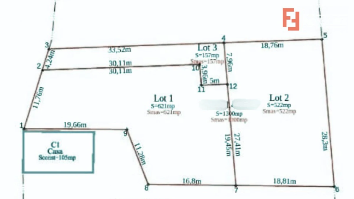 Teren intravilan de vanzare in Sacalaz - Pozitionat la sosea - 2