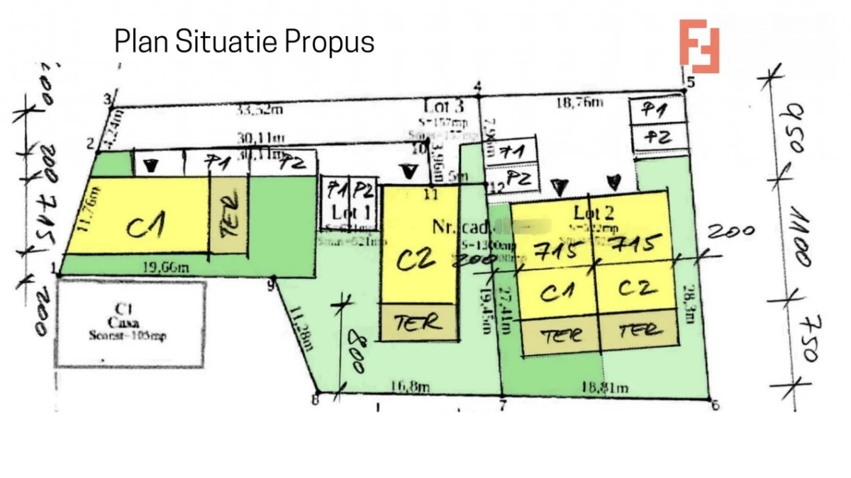 Teren intravilan de vanzare in Sacalaz - Pozitionat la sosea - 1