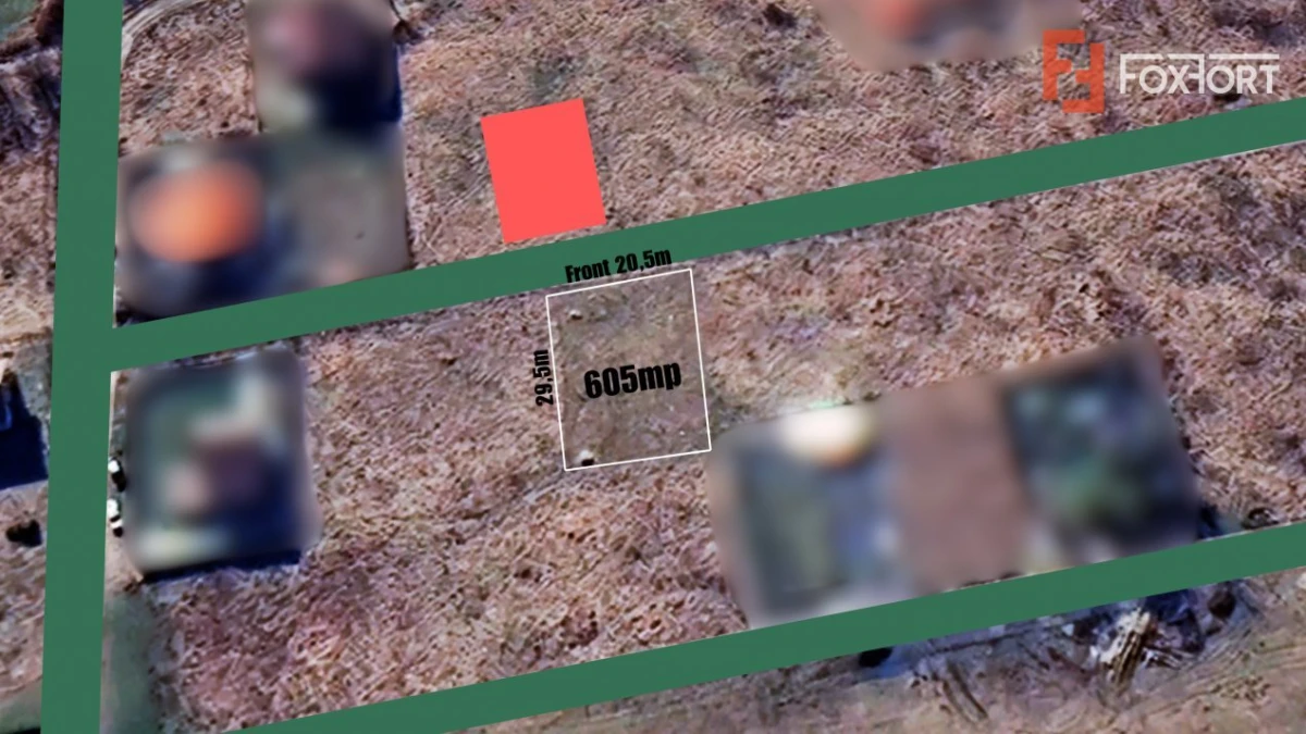 Teren intravilan curti constructii, Sacalaz - Front 20,5m - 1