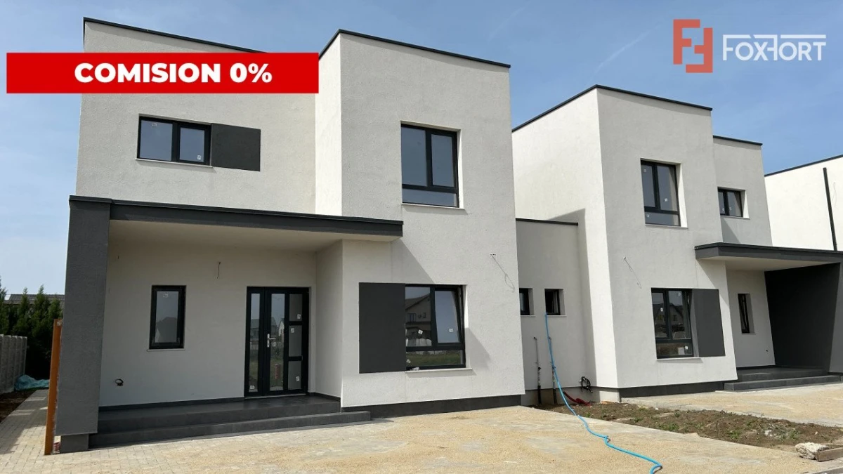 Duplex 5 camere spatios, cu 3 locuri de parcare - Dumbravita - 1