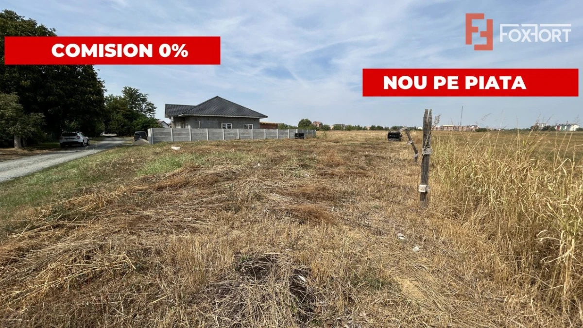 COMISION 0% Teren intravilan 610 mp, si front de 31 ml, Giroc - 1