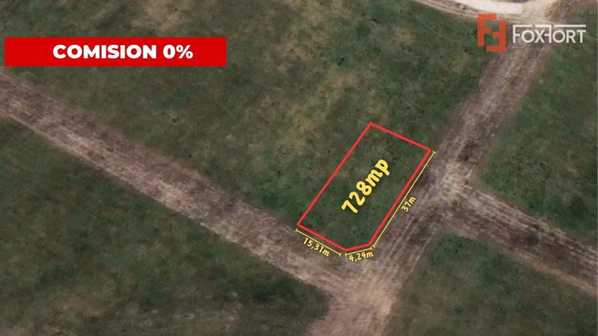 COMISION 0% Teren intravilan pretabil constructii, Sacalaz - 728 mp - 1