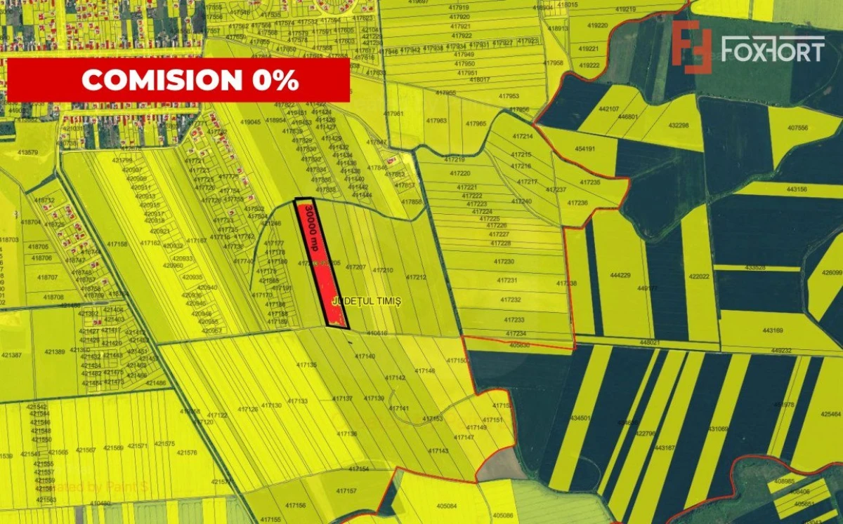 Teren extravilan, zona Cartierul Primaverii - Comision 0% - 2