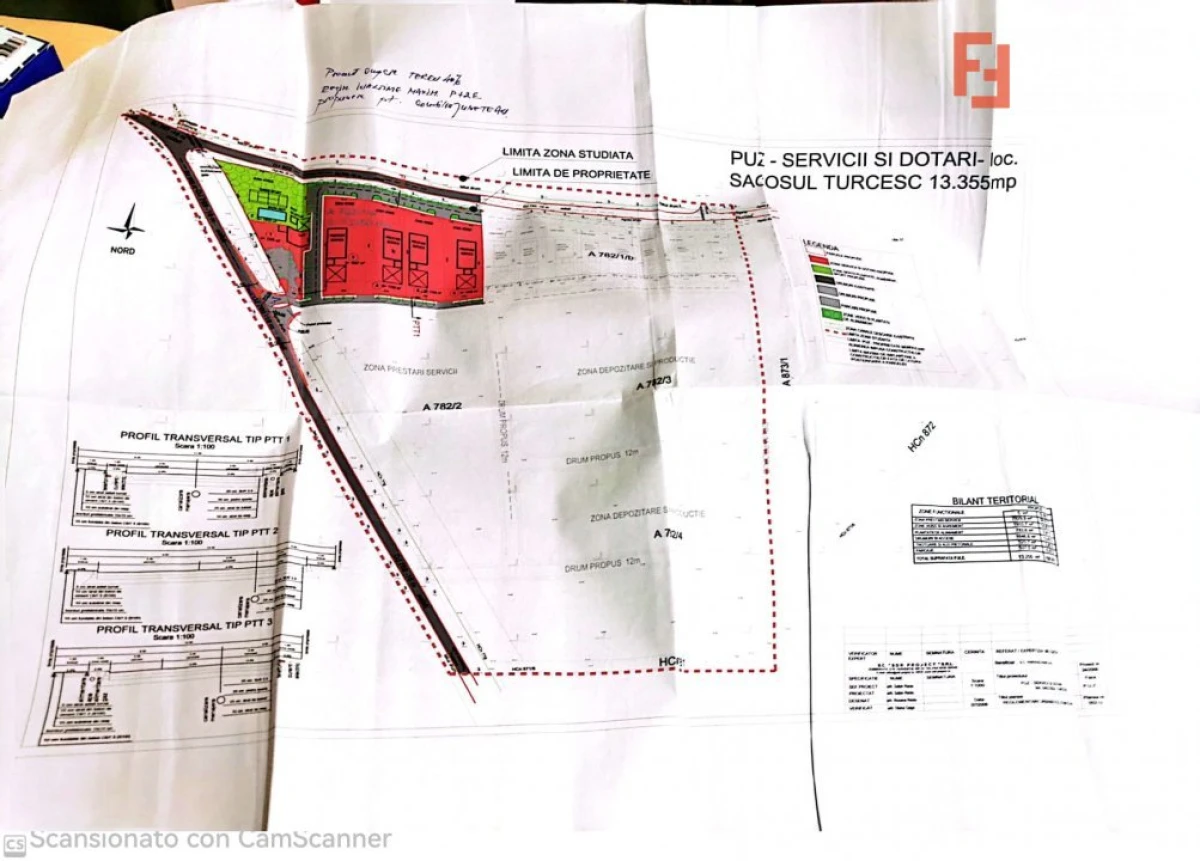 COMISION 0% Teren extravilan 13.350 mp, Sacosul Turcesc - 2