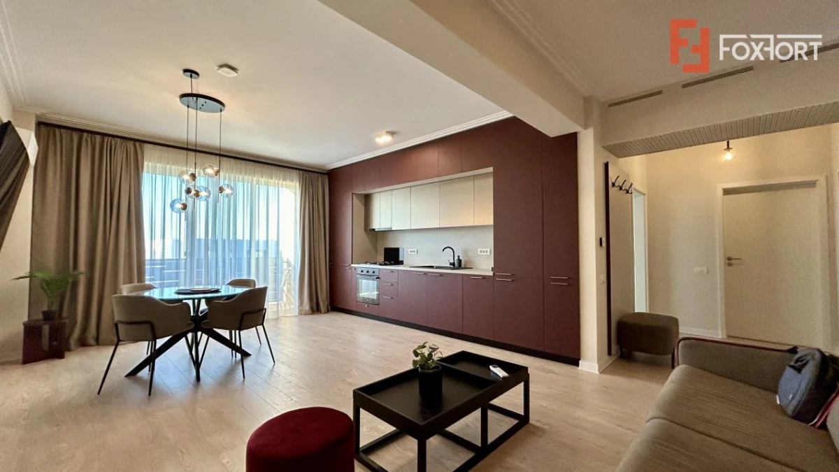 Apartament cu 2 camere, mobilat si utilat, etaj 1 - Dumbravita - 1