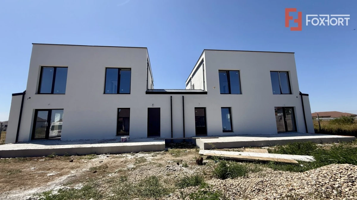 Duplex cu 5 camere, teren de 365 mp - Sanandrei - 1