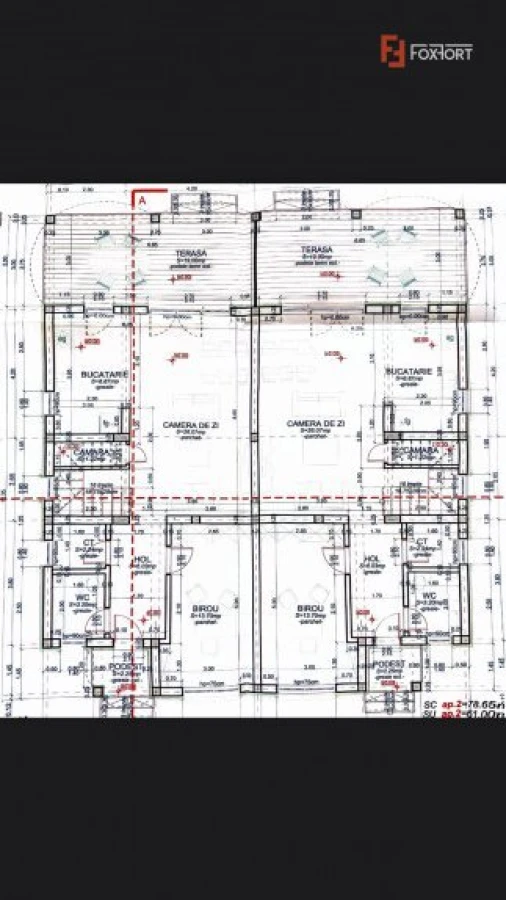 Duplex 5 camere, 120 mp, Toate utilitatile - Dumbravita - 2