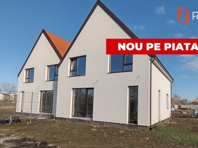 Duplex 4 camere de vanzare, Sacalaz - toate utilitatiile