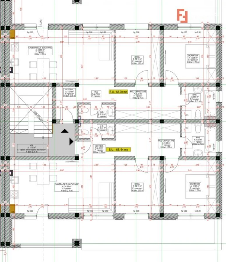 Apartament cu 3 camere, 2 bai + terasa de 15 mp - Calea Urseni - 5
