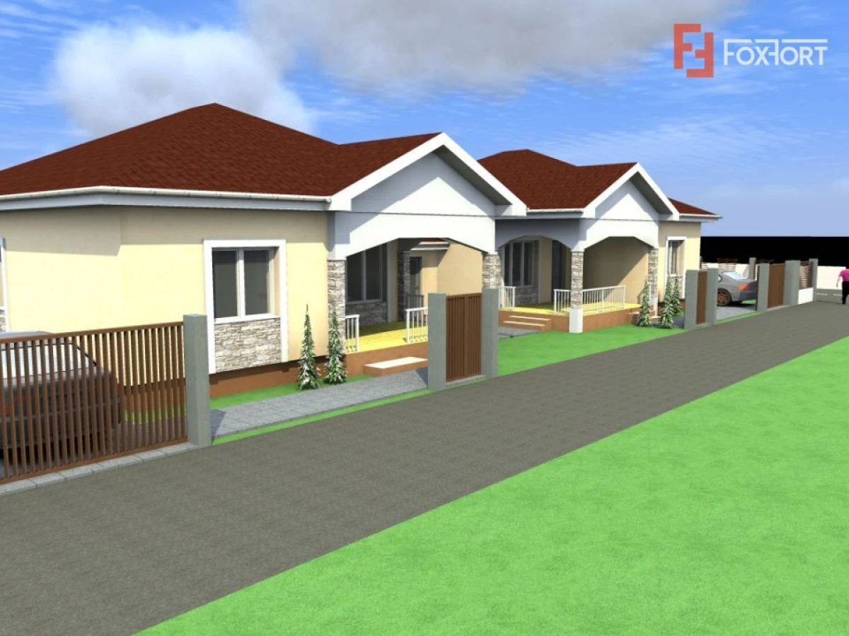 Duplex 3 camere despartit prin camera tehnica, Beregsau Mare - zona centrala - 3