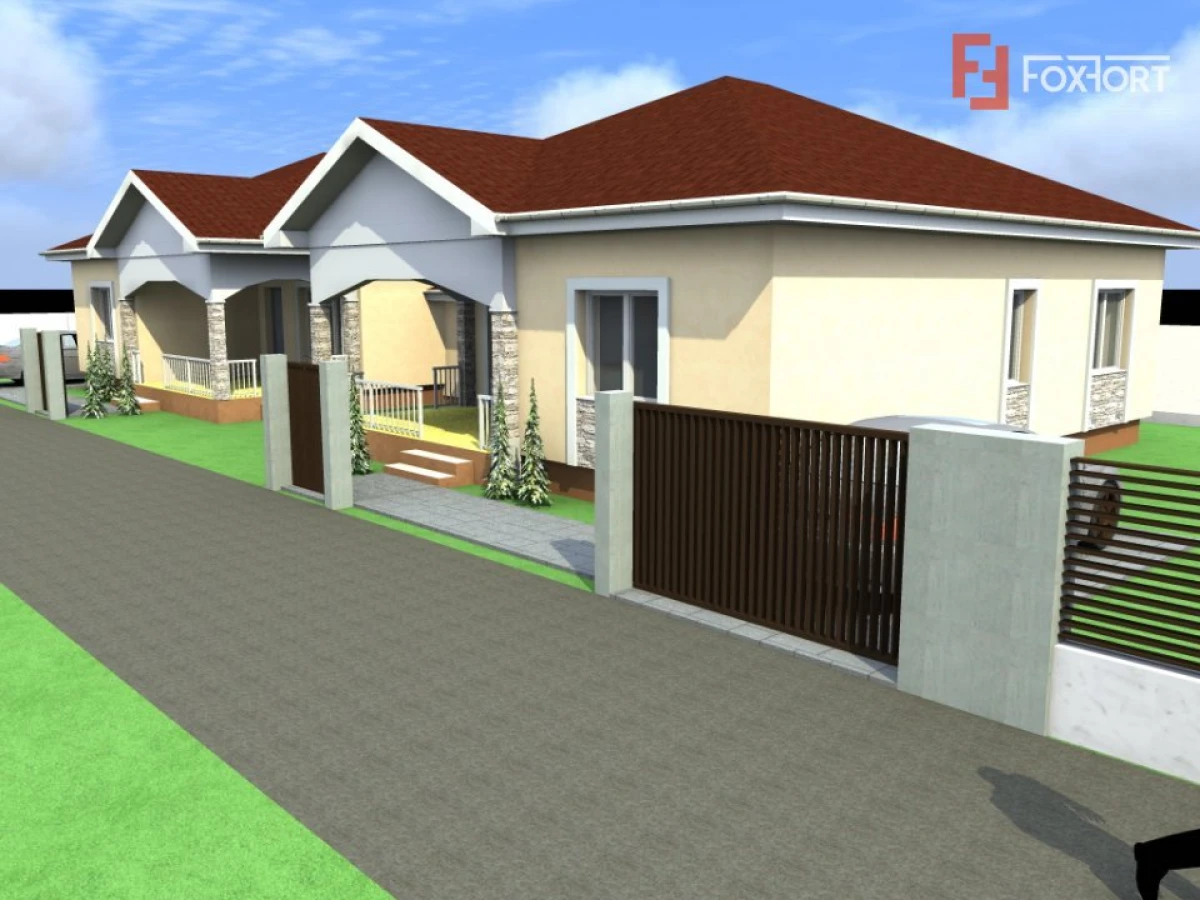 Duplex 3 camere despartit prin camera tehnica, Beregsau Mare - zona centrala - 2