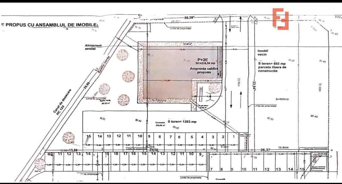 COMISION 0% Parcela Bloc cu AC de 9 apartamente cu toate utilitatile - Mosnita - 5