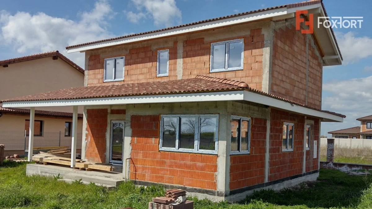 Casa individuala la ROSU, 5 camere, Sacalaz-Gaz si curent bransat - 2