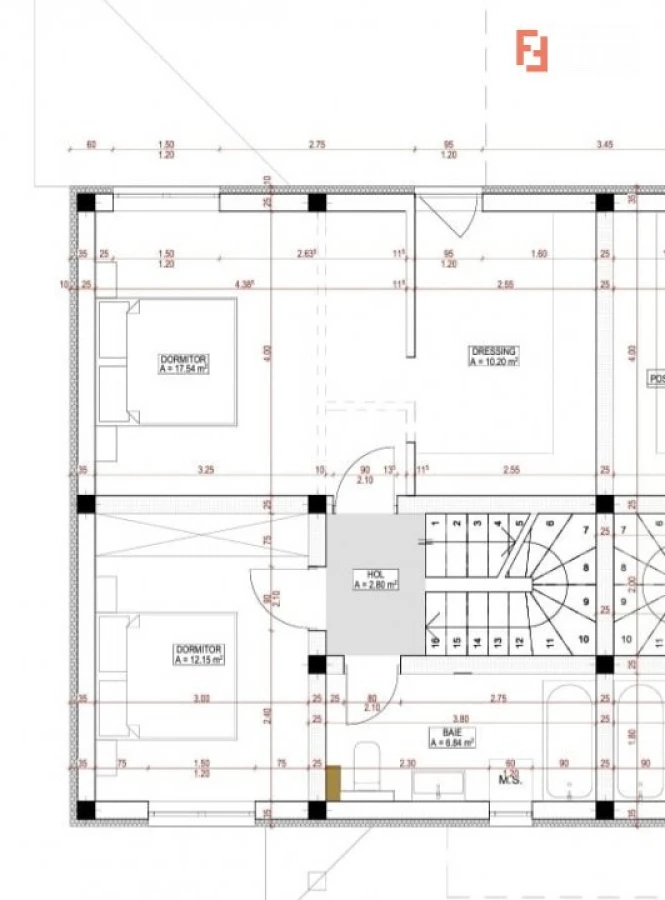 Duplex cu 4 camere si teren de 230 mp, Drumul Boilor - Mosnita - 4