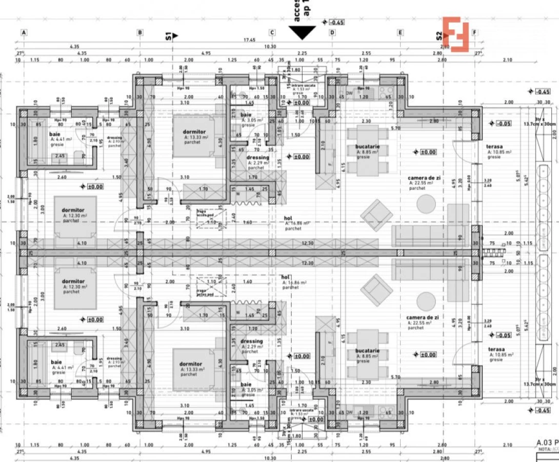 Duplex cu 3 camere si panouri fotovoltaice, zona Mosnita Noua - 3