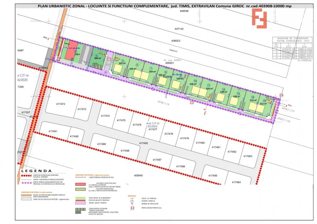 Parcele de teren 539 mp cu PUZ in lucru - Ideal pentru Investitii - 4