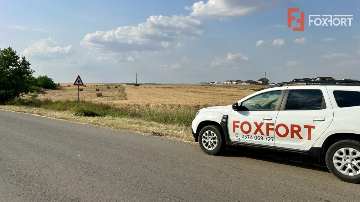 COMISION 0% Teren intravilan pentru case/duplex - 610 mp - Sanandrei - 2