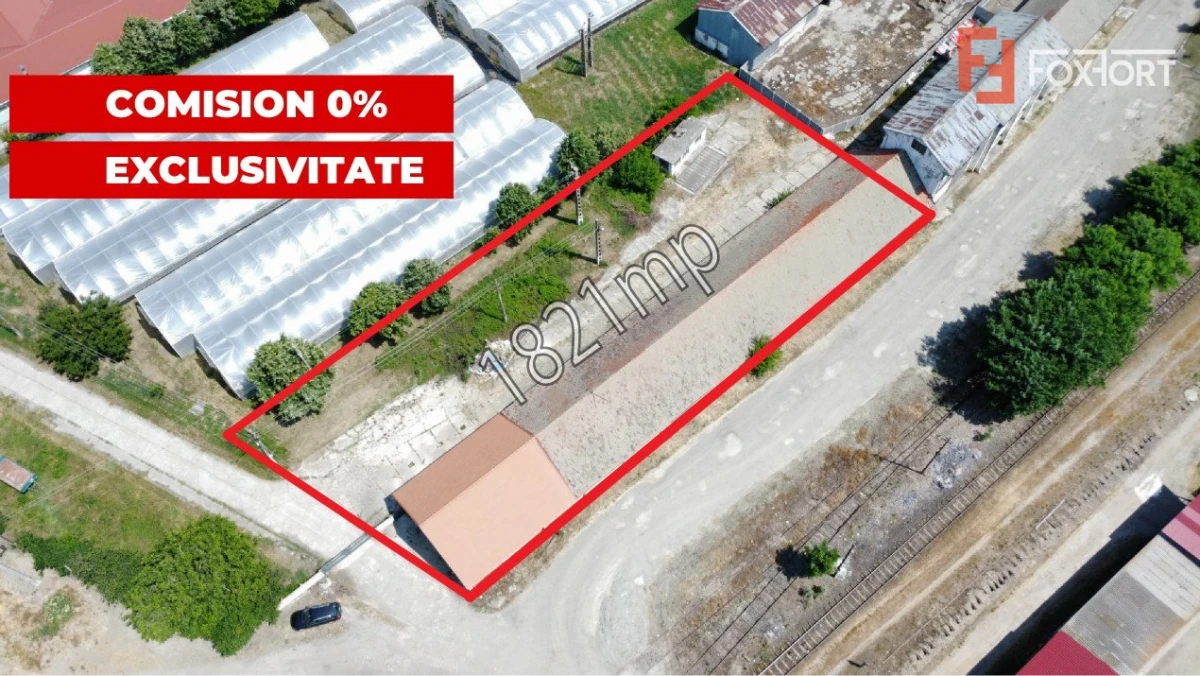 COMISION 0% Spatiu industrial de 695 mp si teren de 1821 mp - Giulvaz - 1