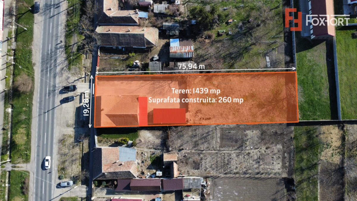 Spatiu comercial cu 4 incaperi de vanzare in Denta, zona Central - 3