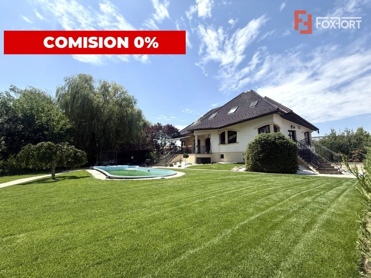 COMISION 0% Casa individuala exclusivista cu 7 camere si piscina in Dumbravita - 1