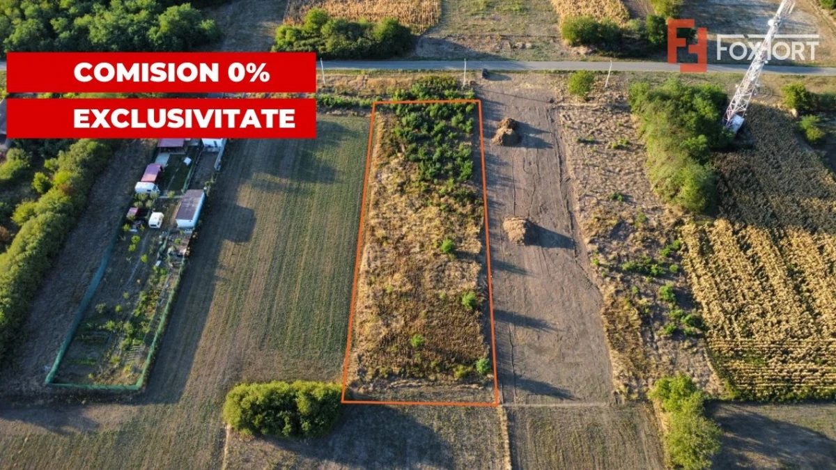 Teren intravilan cu suprafata de 2779 mp, in Parta - 2