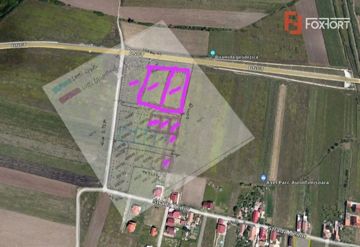 COMISION 0% Teren intravilan 631 mp - Giarmata Vii - 2