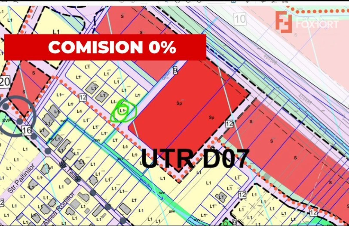 COMISION 0% Teren intravilan 631 mp - Giarmata Vii - 1