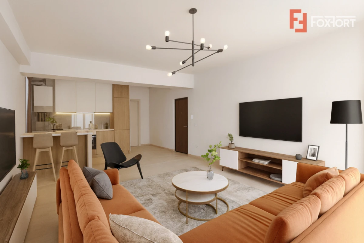 Apartament 2 camere, 59 mp cu gradina in Giroc, Cartier Planete - V8812 - 1