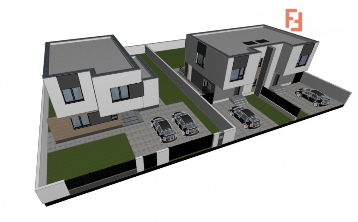 Duplex cu 4 camere si 3 bai, zona Giarmata Vii - 2